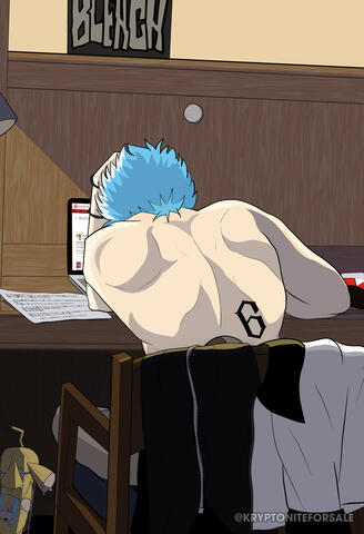 Waking Up To This ("Hm, yes..." meme redrawn in cel shaded style)